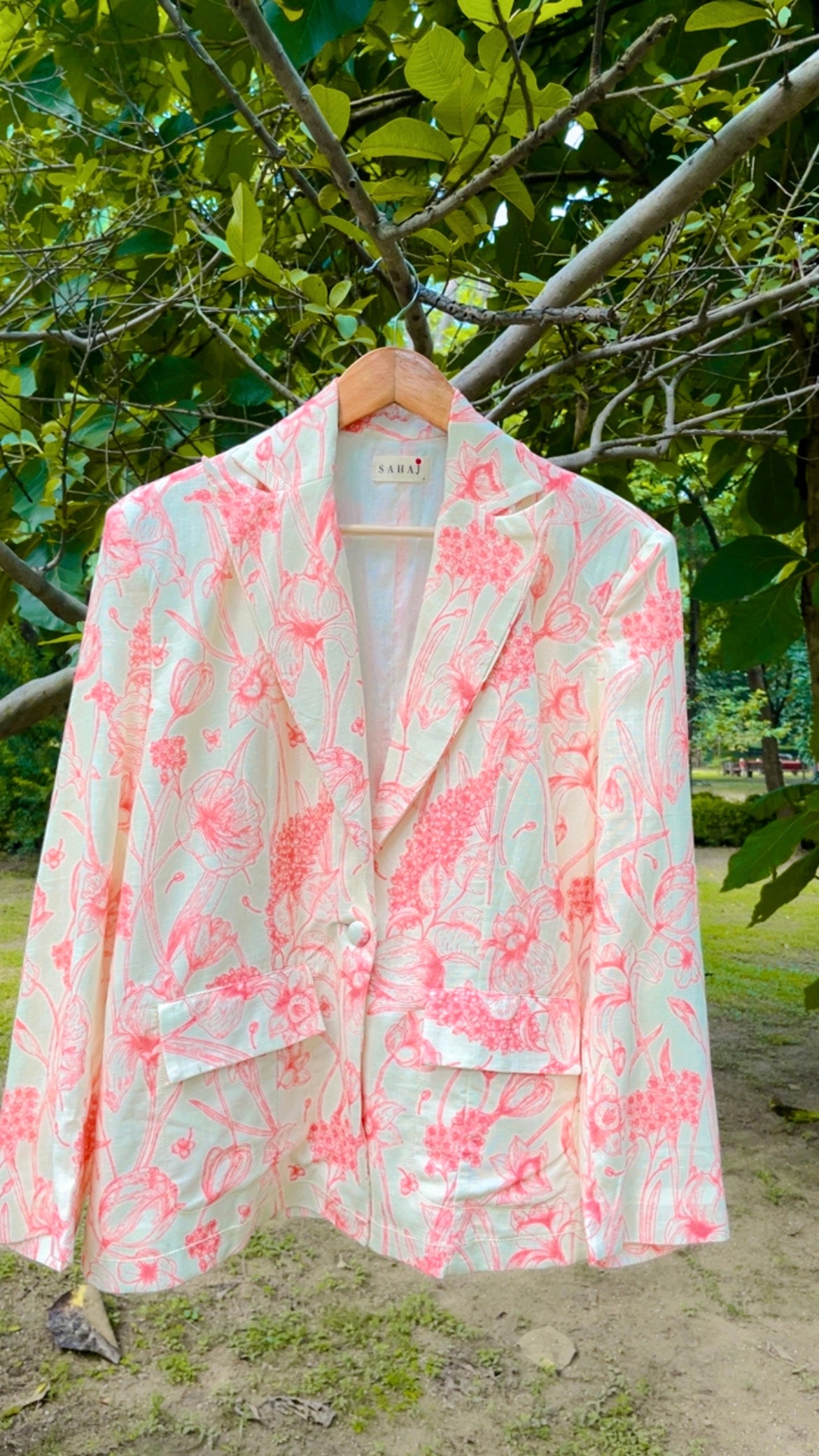 Toile de Jouy Blazer