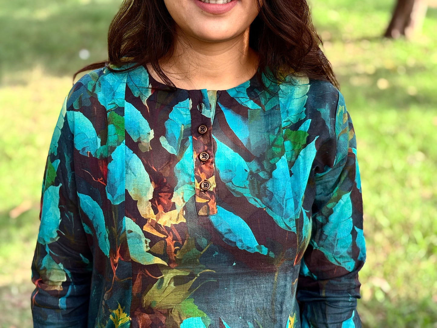 Forest Mystery – Kurta & Pant Set