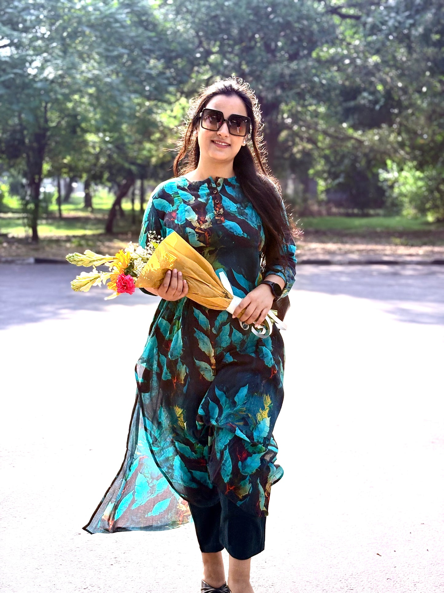 Forest Mystery – Kurta & Pant Set