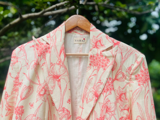 Toile de Jouy Blazer