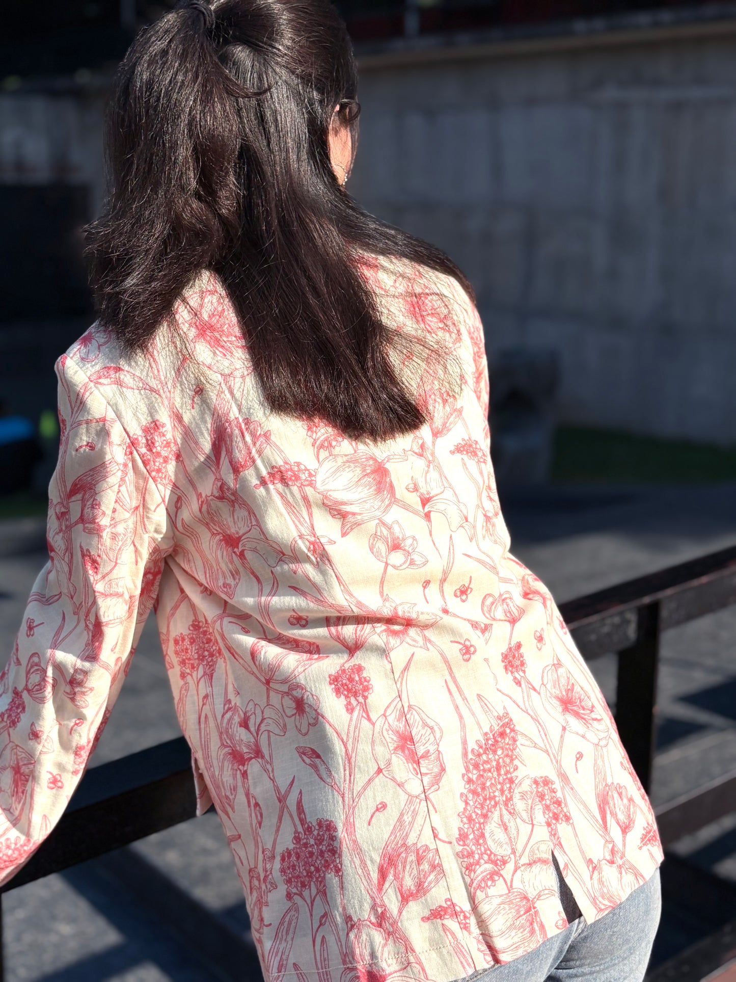 Toile de Jouy Blazer