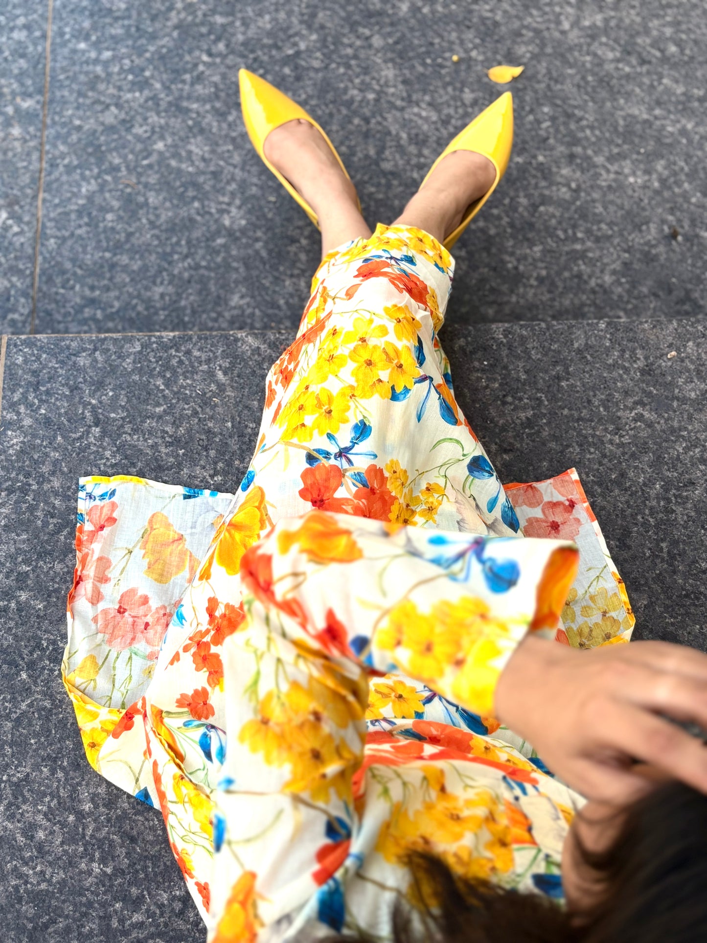 Bloomlight Breeze- Kurta & Pant Set