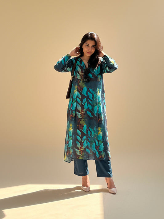 Forest Mystery – Kurta & Pant Set