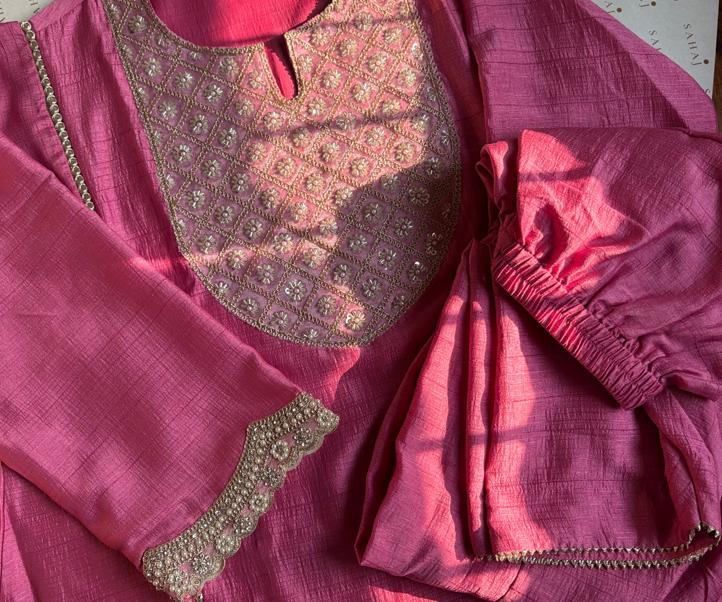 SWARN -Choga & Salwar Set