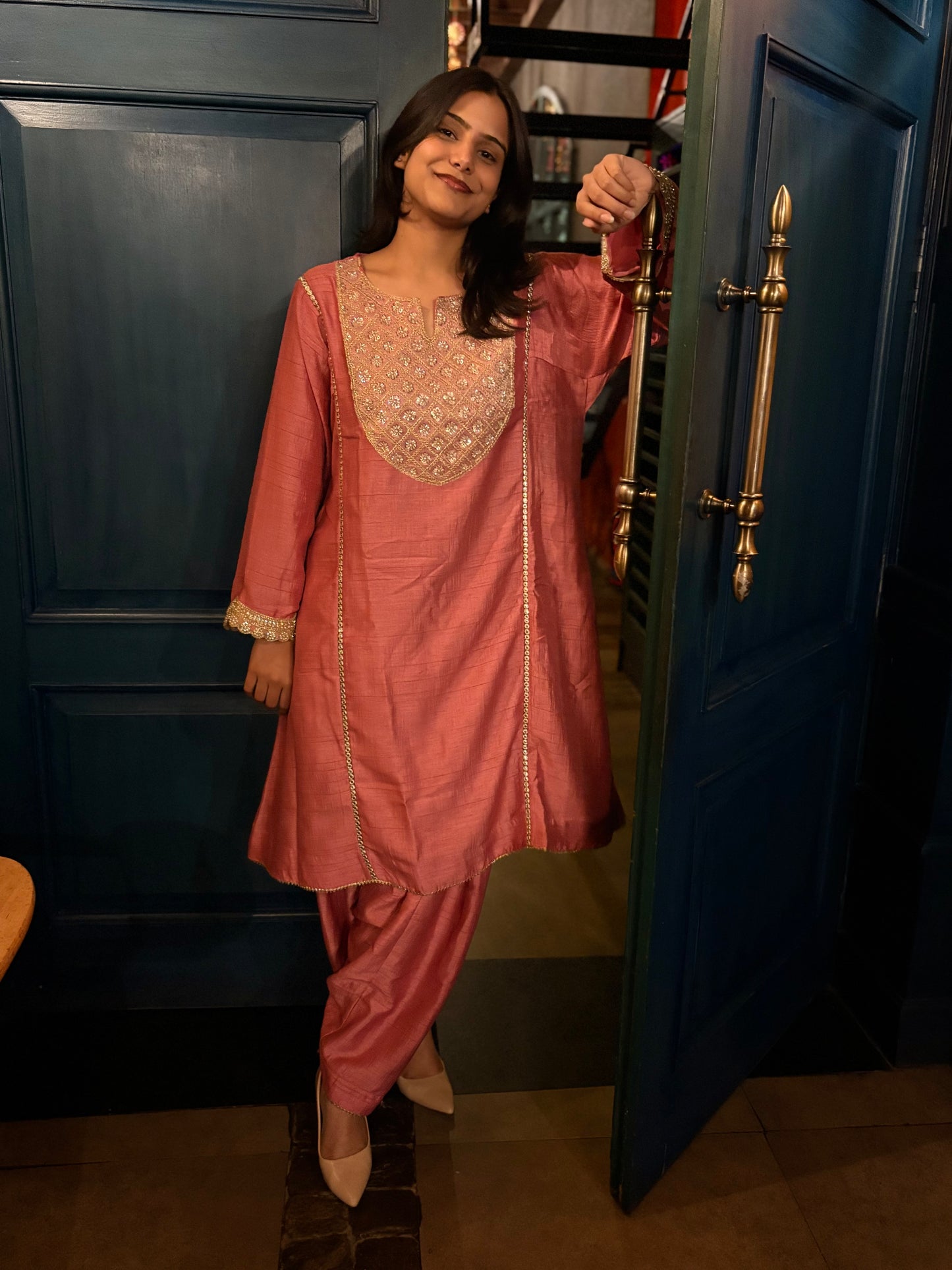 SWARN -Choga & Salwar Set