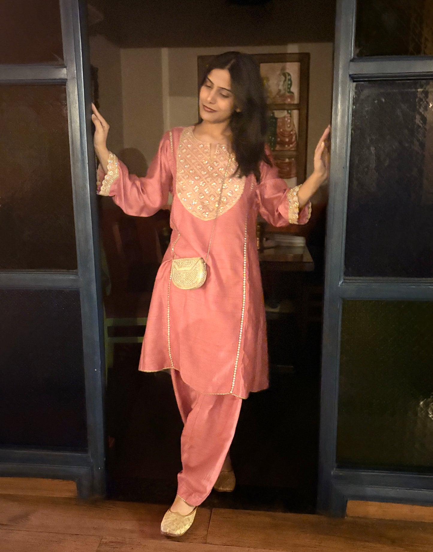 SWARN -Choga & Salwar Set